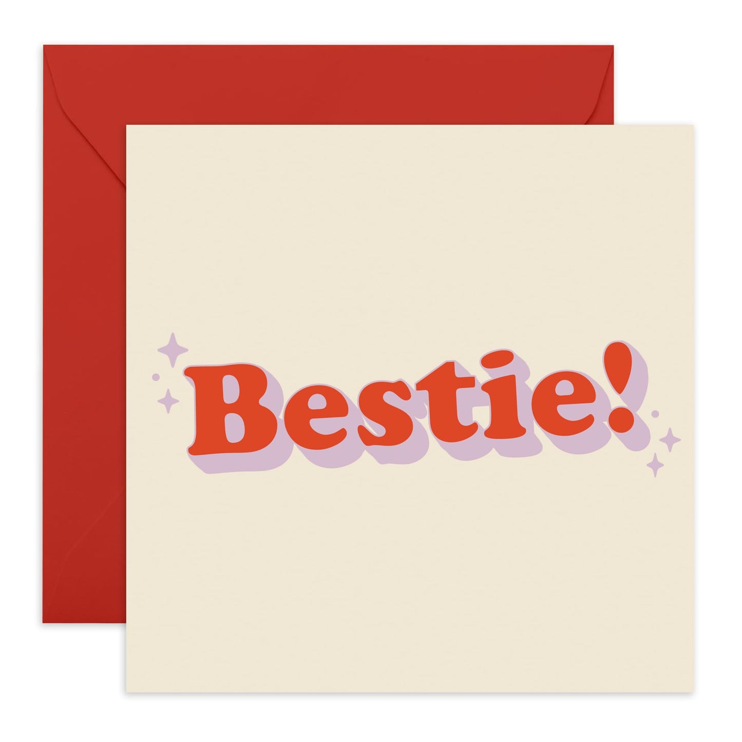 Birthday Card For Him Her - Bestie - Birthday Cards For Friend Bestfriend - Gifts For Men Women - For Brother Sister - From Friend Bff - Comes With Stickers By Central 23