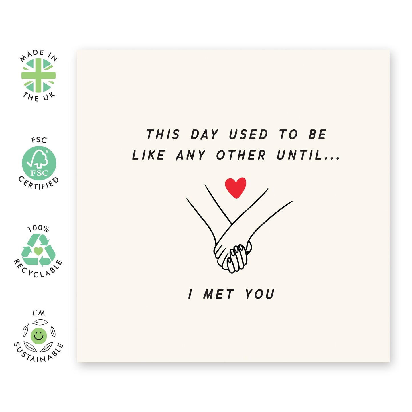 Happy Anniversary Card For Couple - Sweet I Love You Cards For Girlfriend Boyfriend - Husband Anniversary Card - Wife Anniversary Cards - Gifts For Men Women - Comes With Stickers By Central 23