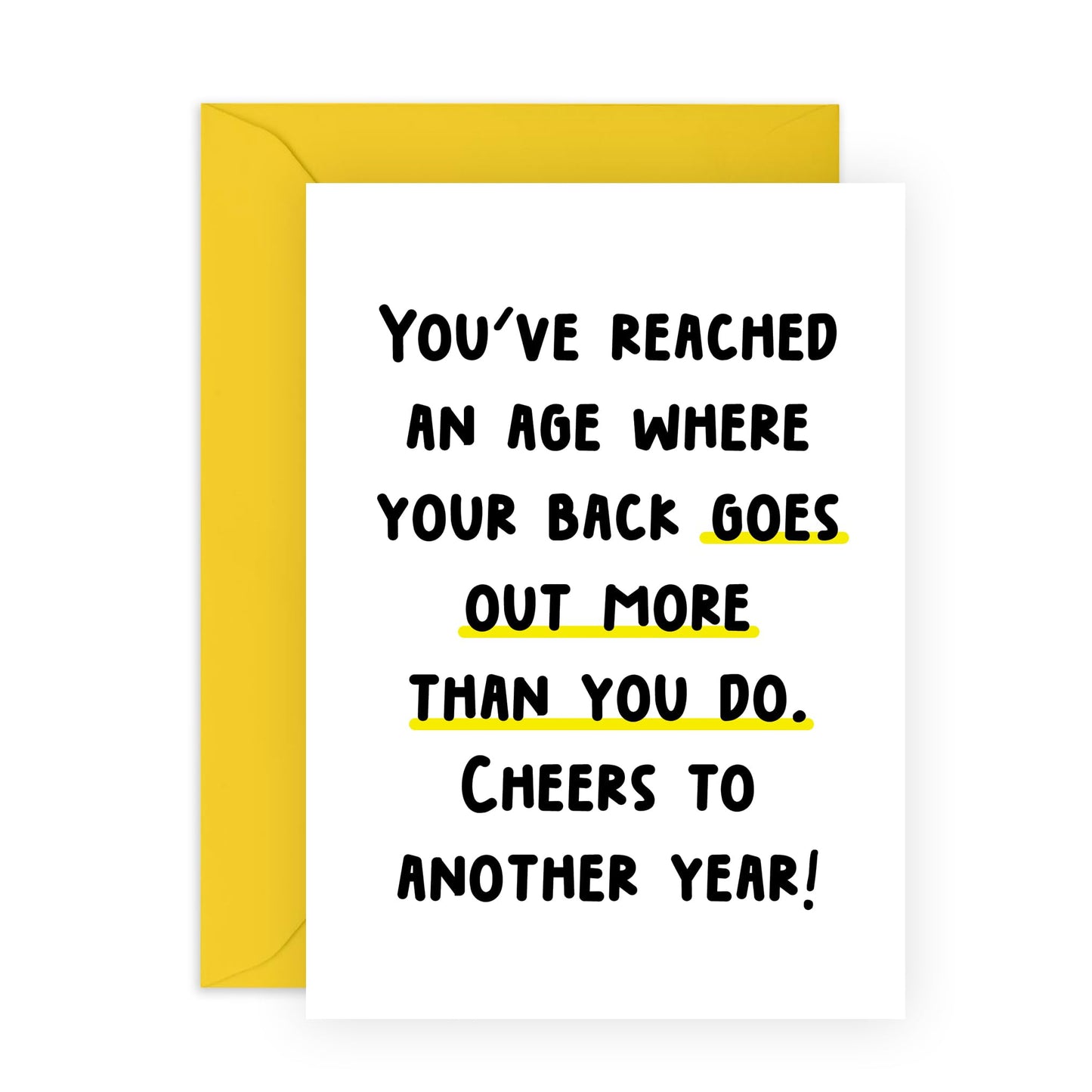 Funny Mum Birthday Cards - Cheers To Another Year! - Best Friend Birthday Cards For Men Women Dad Friends - Gifts For Him Her Sister Brother - Comes With Stickers By Central 23