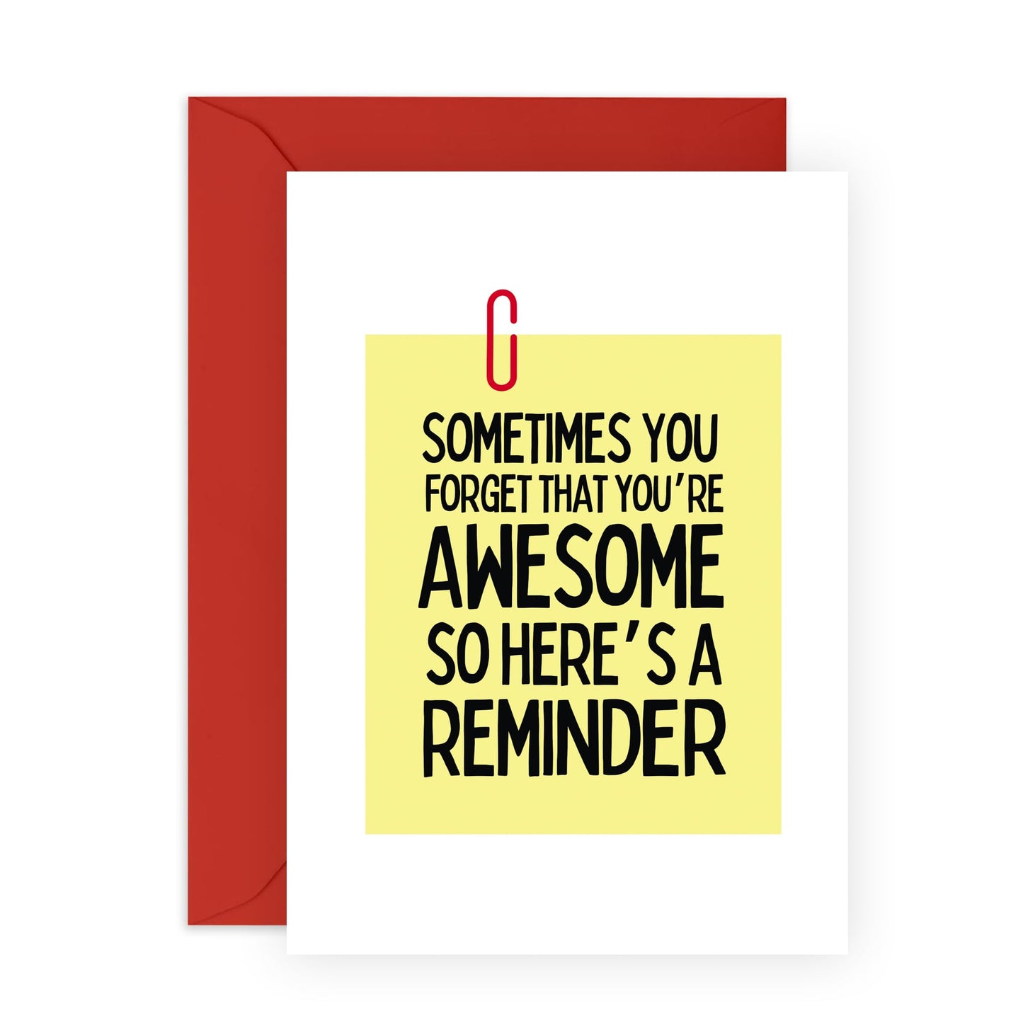 Well Done Card - You're Pretty F*cking Awesome! - Thank You Cards Congratulations Good Luck Greeting Cards - Appreciation Gifts For Friends Son Daughter Wife Mum - Comes With Stickers By Central 23