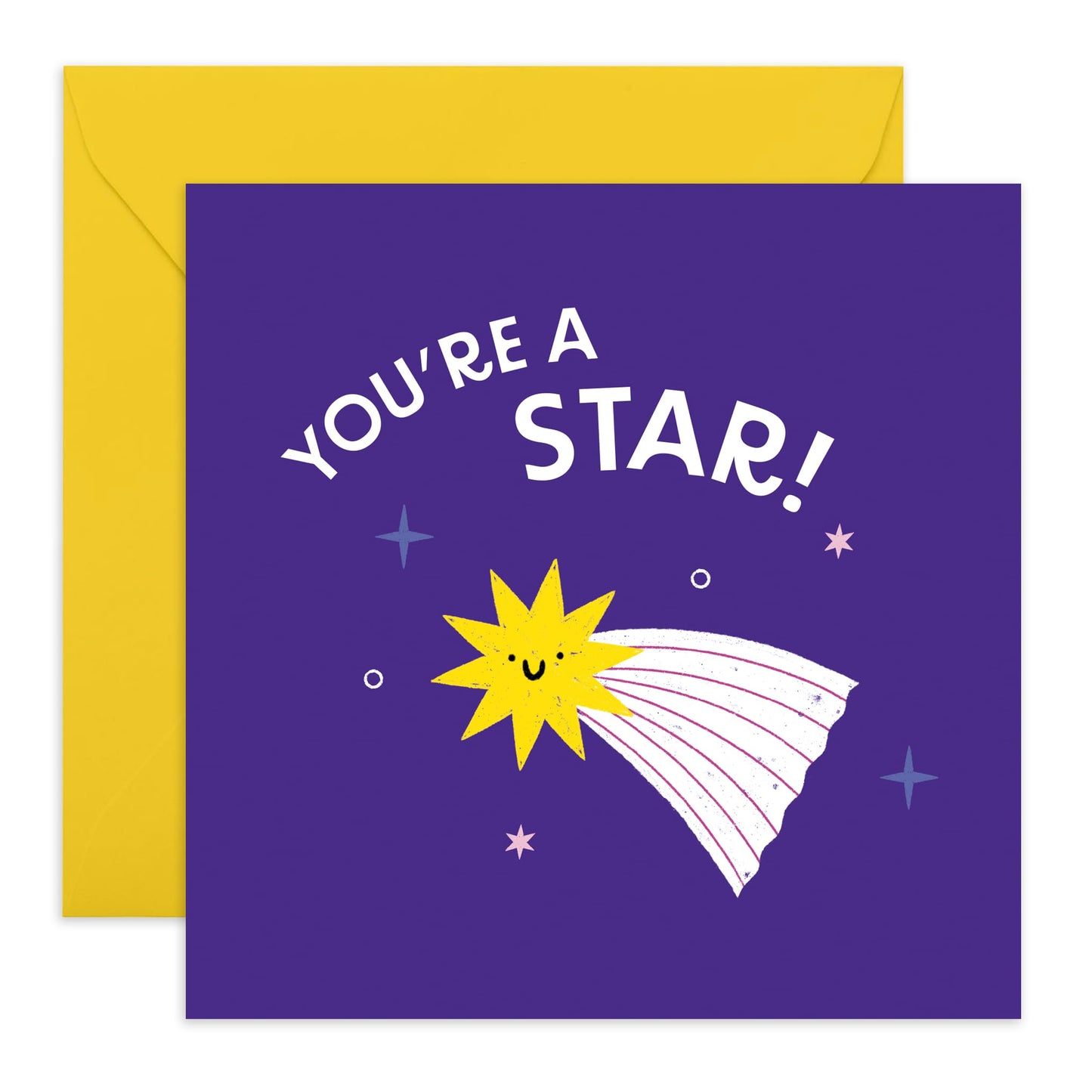 You Are Loved Cards - Congratulations Card - You're A Star - Good Job - Graduation - Celebration Cards For Women - Gifts For Her Best Friends Sister - Comes With Fun Stickers By Central 23