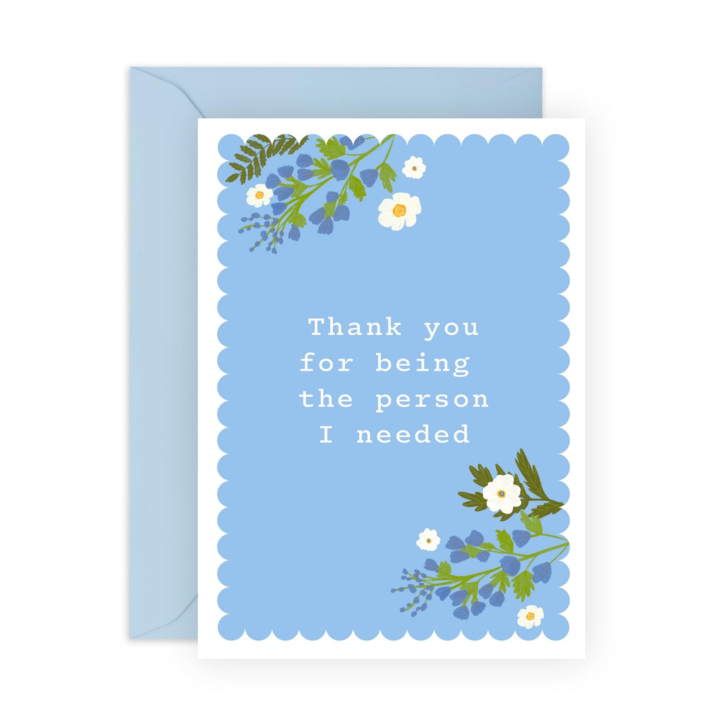 Thank You Card For Husband Wife - Person I Needed - Appreciation Cards For Friends Neighbor Coworkers - Romantic Valentines Day Card For Him Her Men Women - Comes With Fun Stickers By Central 23