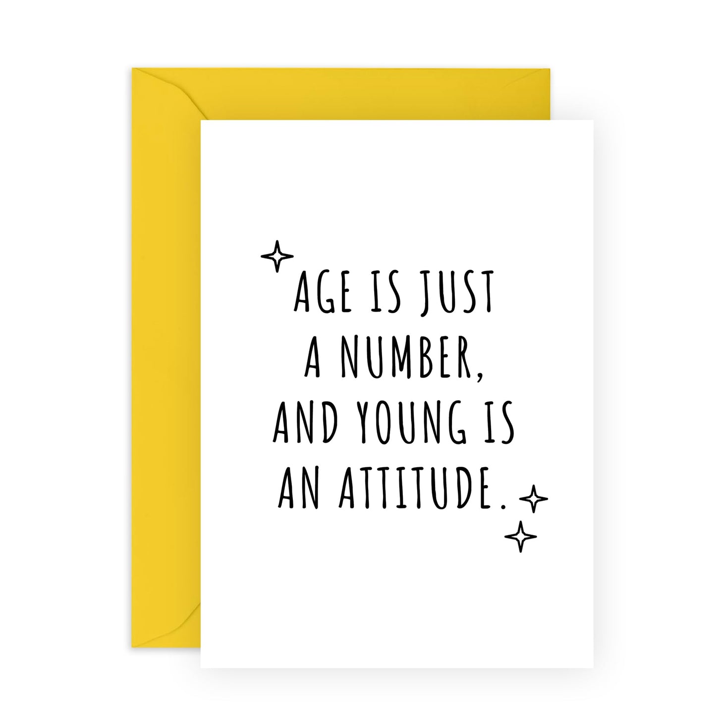 Daughter Birthday Card - Age Is Just A Number - Funny Birthday Cards For Women - Best Friend Birthday Card Female - Gifts For Mum Auntie Nana - Comes With Stickers - By Central 23
