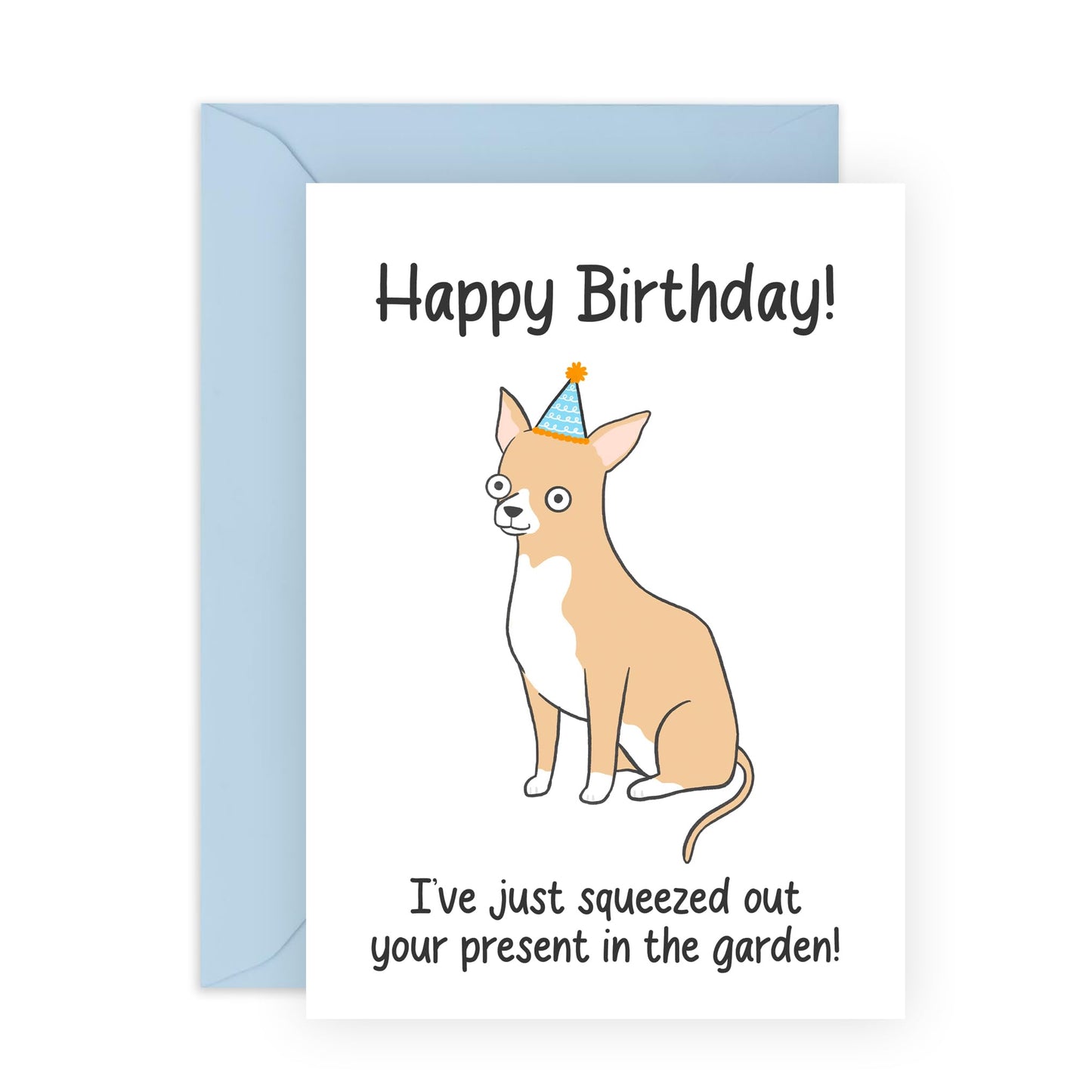 Best Friend Greeting Card For Women - Birthday Dog Squeezed Out Present- Heartfelt Greeting Cards For Bestie Bff - Gifts For Her Female Girlfriends - Comes With Fun Stickers By Central 23