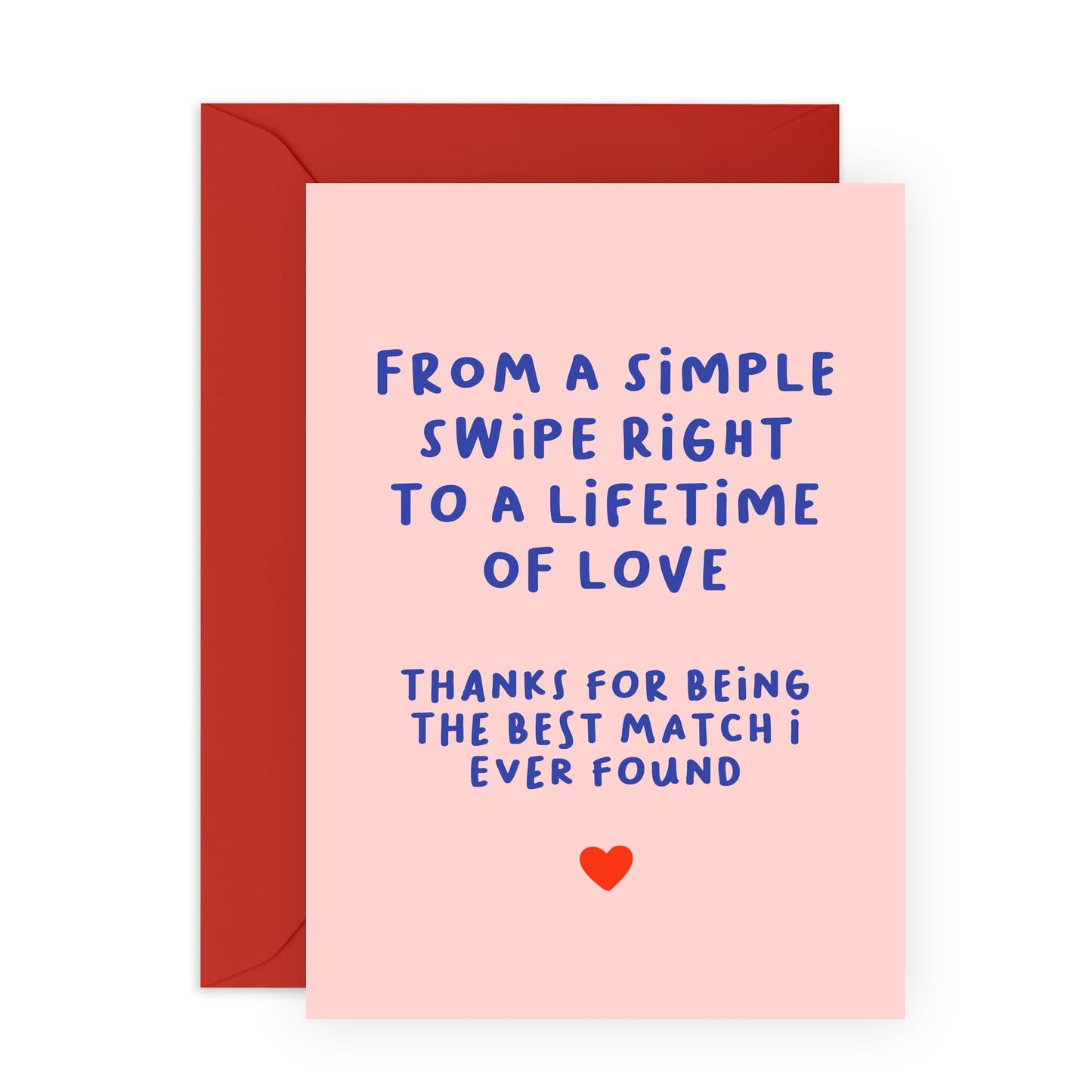 Valentines Day Card Girlfriend Boyfriend - Best Match I Ever Found - Anniversary Card Couple Fiance - Husband Wife Greeting Cards - Love Cards For Him Her - Comes With Stickers By Central 23
