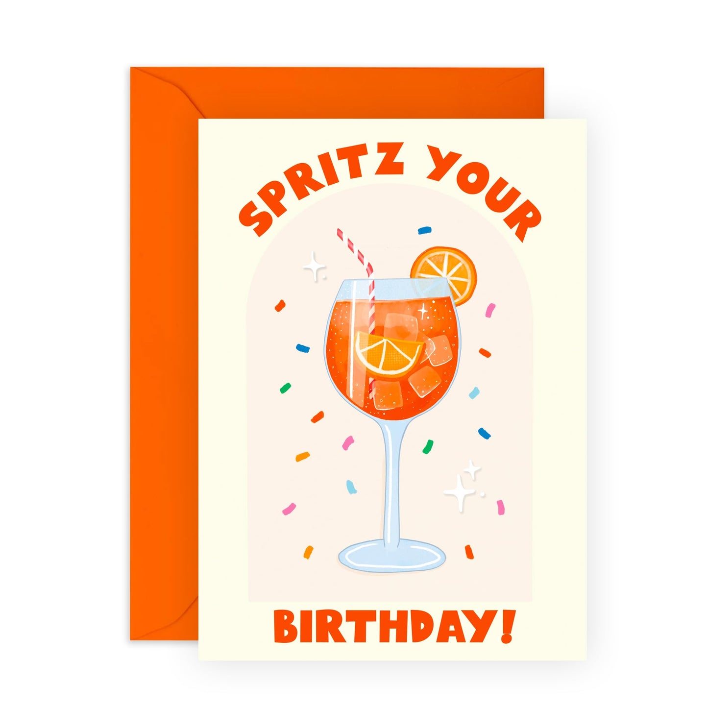 Birthday Cards For Her - Spritz Your Birthday - Birthday Cards For Mum Mummy - Aunt Auntie - Greeting Card - Gift From Friend- Greeting Cards For Sister - Friend- Comes With Stickers - By Central 23