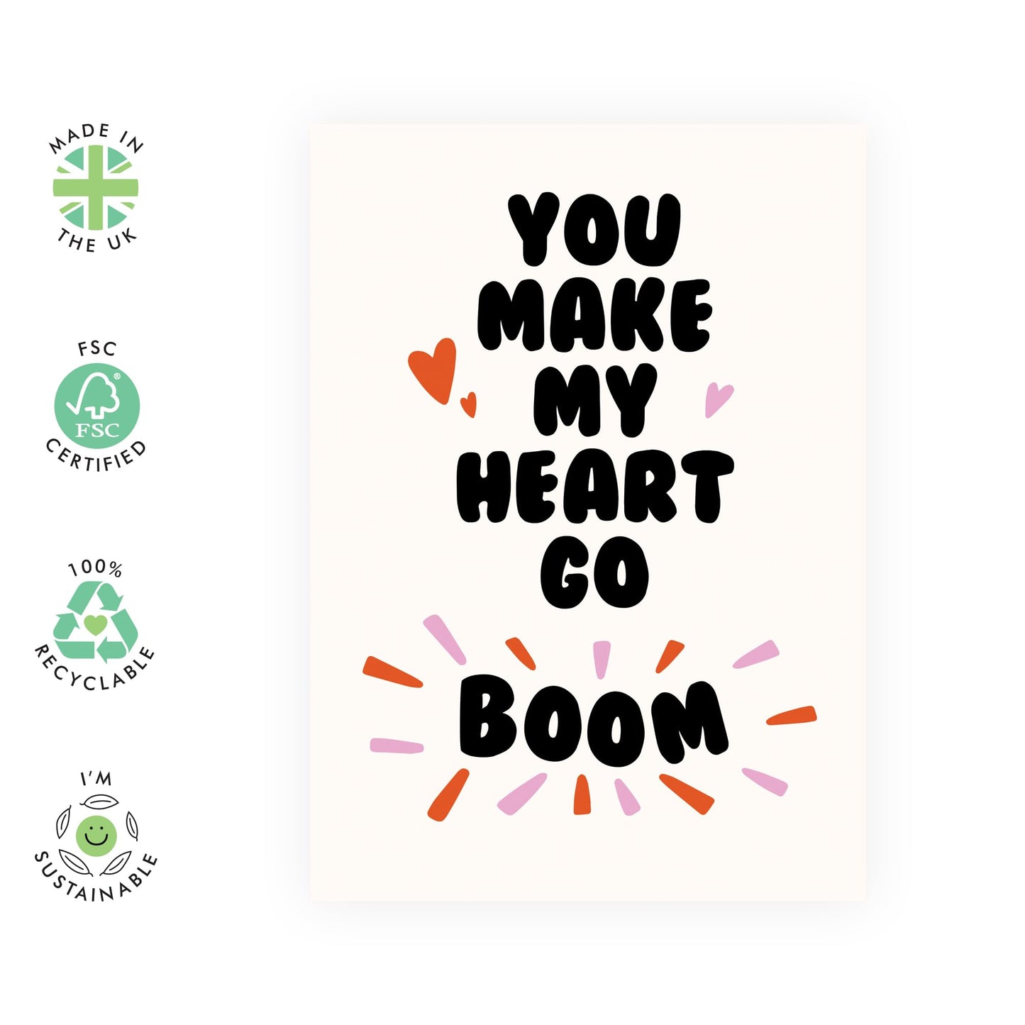 Couple Birthday Card - Valentines Day Cards For Husband Wife Boyfriend Girlfriend - Anniversary Cards For Couples - Cheesy I Love You Gifts - Comes With Stickers By Central 23