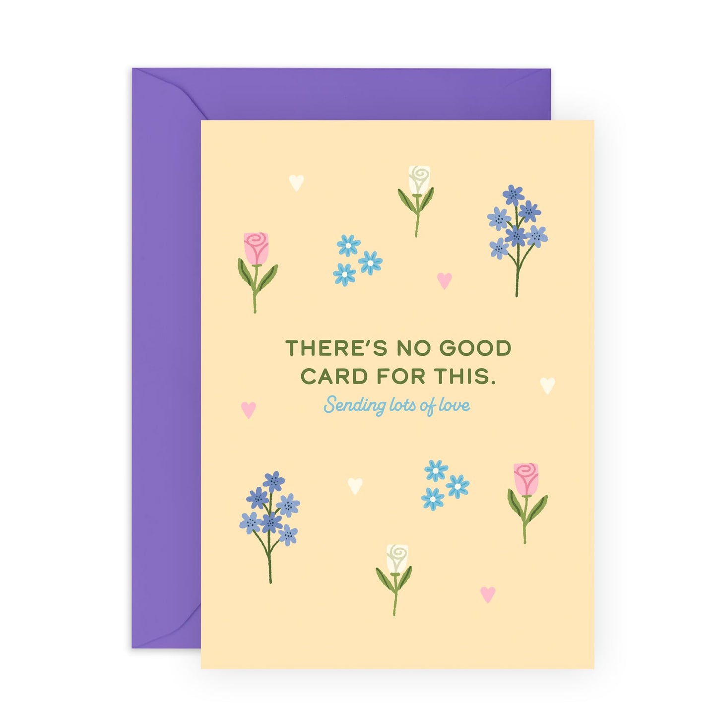 Sympathy Cards - No Good Card - Condolences Gift For Loss - Encouragement Cards For Men Women Friends - Sorry For Your Loss Card - Comes With Fun Stickers By Central 23