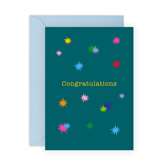 Congratulations Card - Graduation New Job Retirement - Congrats On You New Home Card - Passed Driving Test Card - Affirmation Gifts for Women Him Her - Comes With Stickers By Central 23