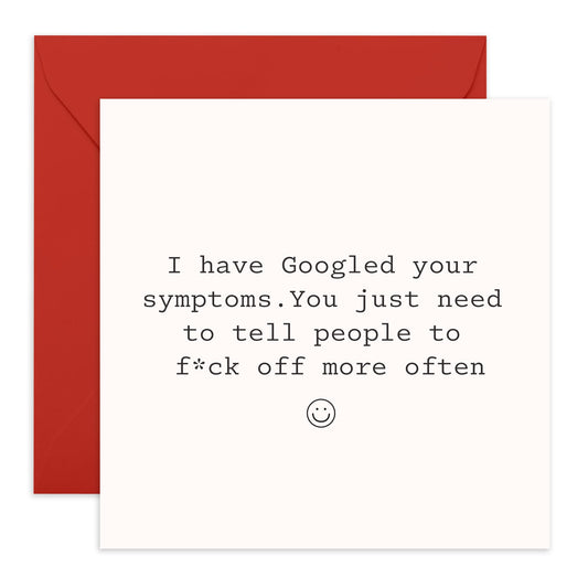 Friend Birthday Card - Funny Birthday Cards For Men Women - Humour - Rude Birthday Gifts For Brother Sister Friends - Comes With Stickers - By Central 23