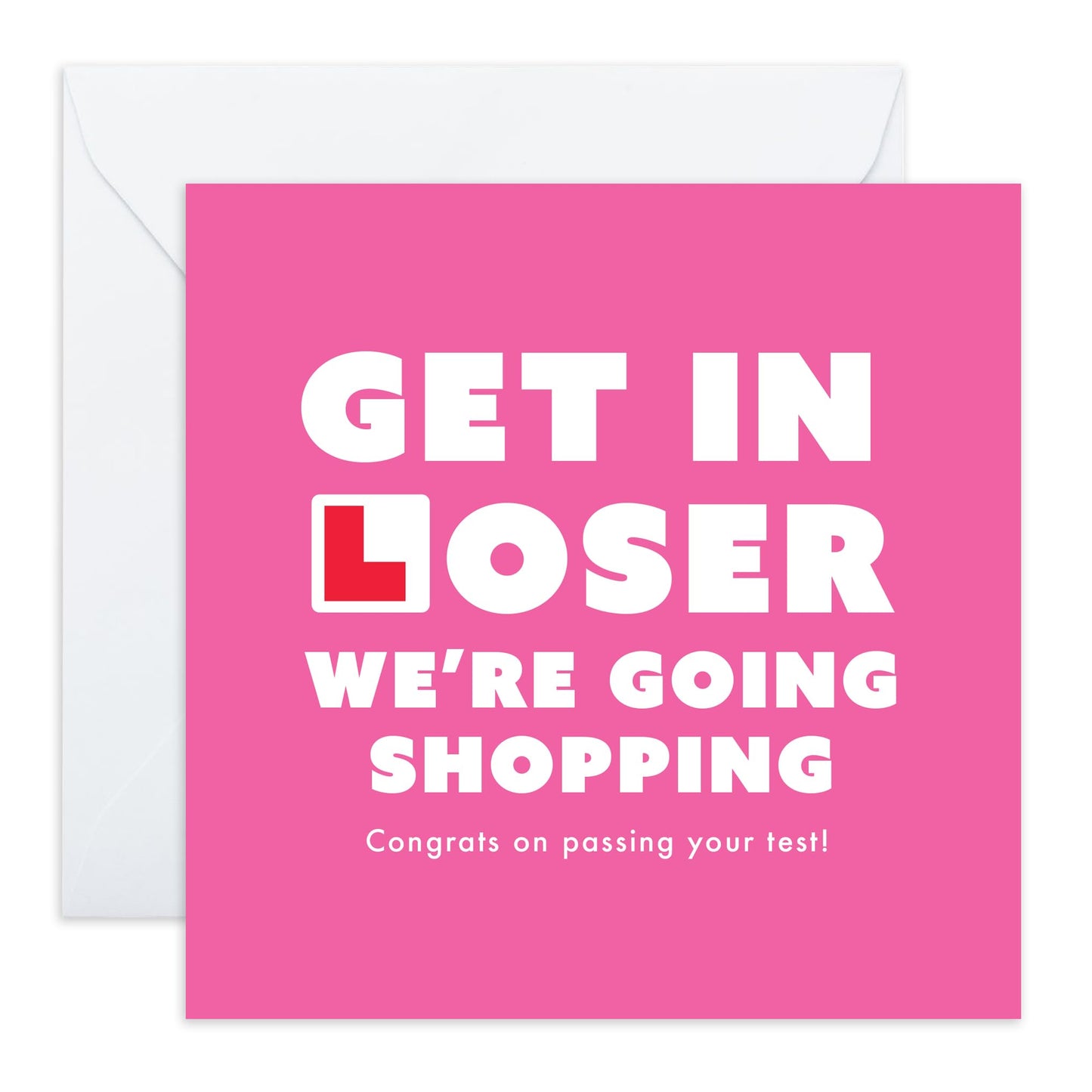 Congratulations For Passing Your Test Greeting Card And Envelope - Well Done Good Job Cards For Women - Congrats Card For Girls Granddaughter Sister Best Friends - Comes With Stickers By Central 23