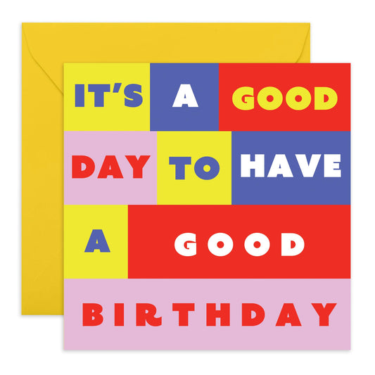 Happy Birthday Card For Men Women - Best Friend Birthday Card - Fun Birthday Cards For Mum Dad Brother Sister - Greeting Card Gifts For Her Him - Comes With Stickers - By Central 23