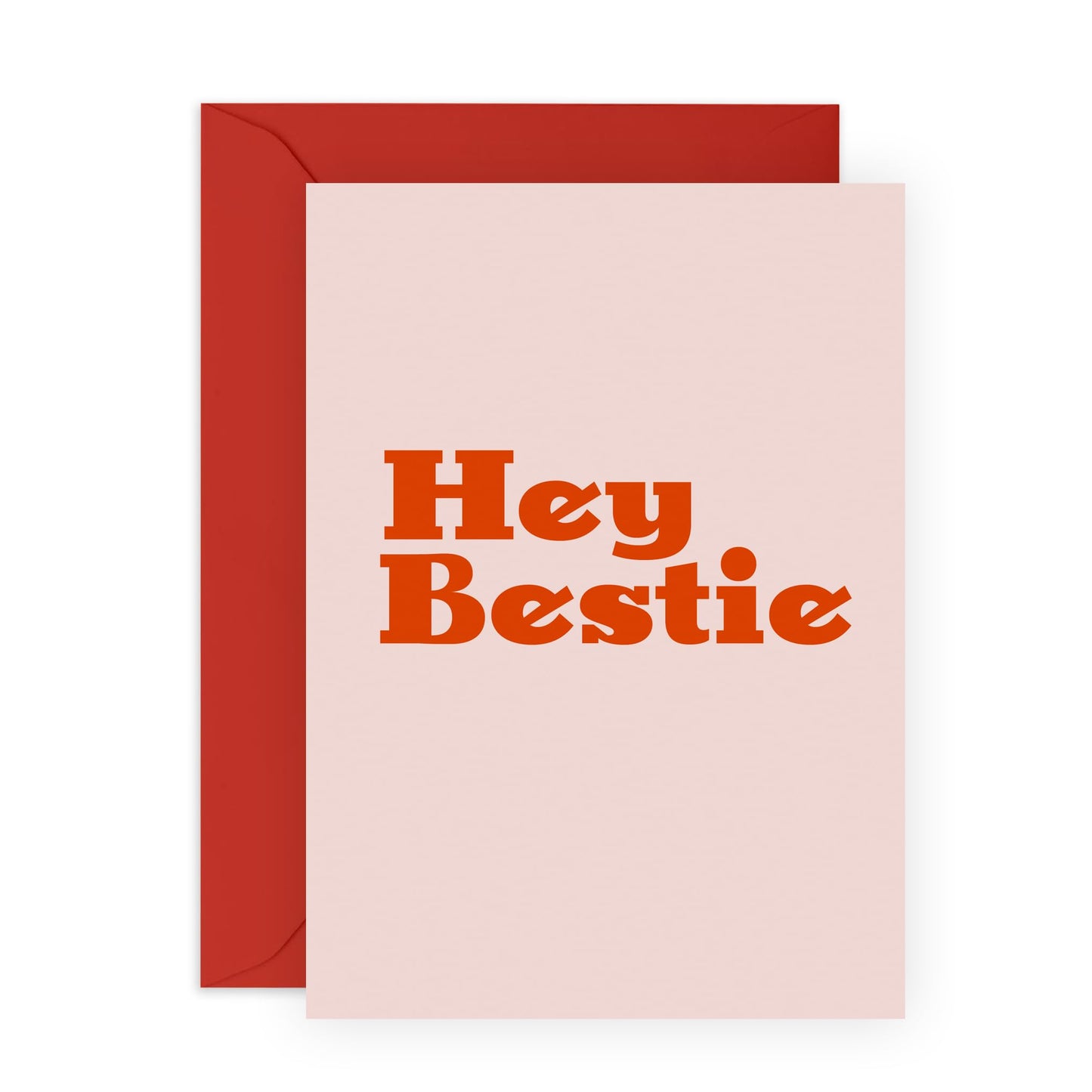 Birthday Cards For Friend Bestfriend - Hey Bestie - Birthday Card For Him Her - Gifts For Men Women - For Brother Sister - From Friend Bff - Comes With Stickers By Central 23