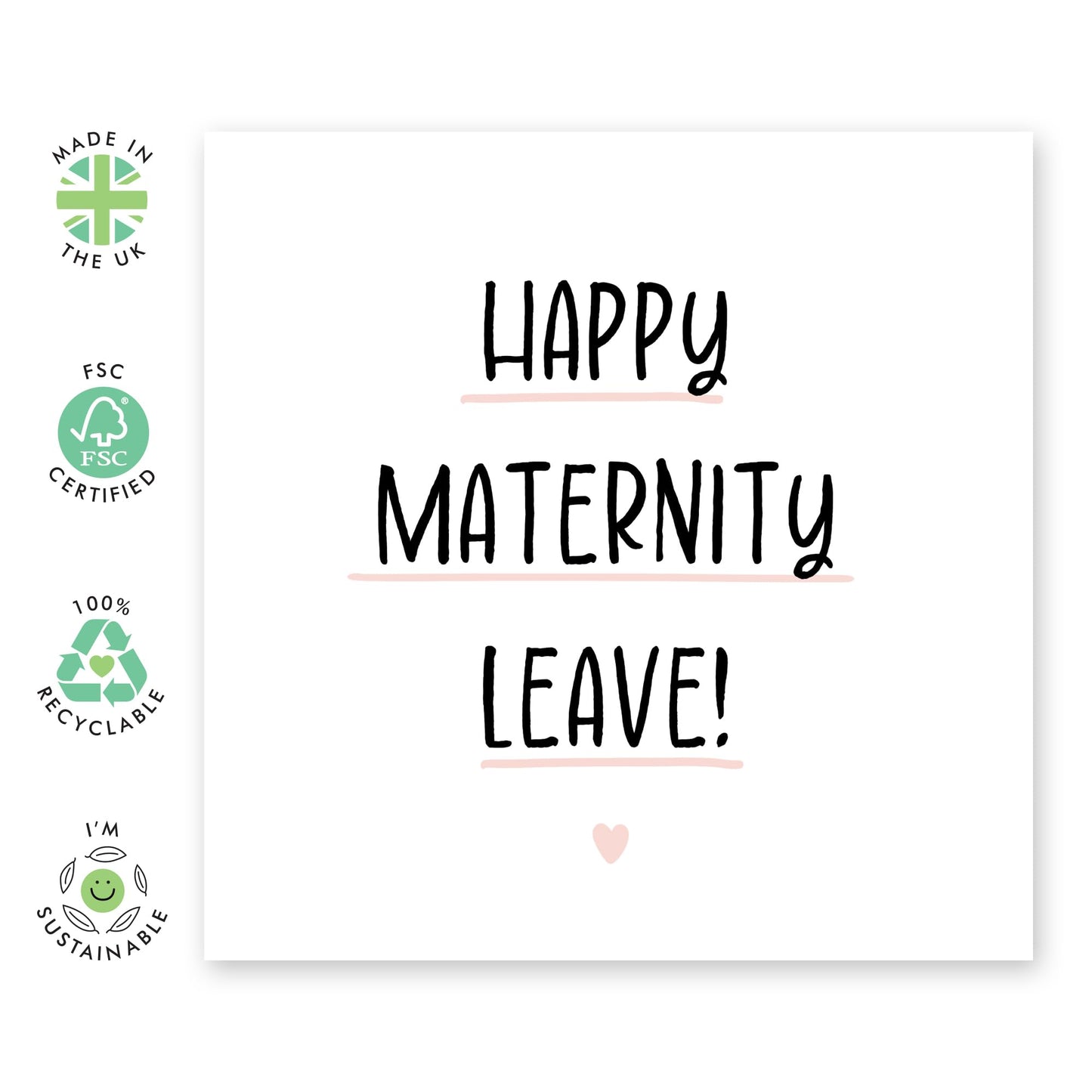 Mum To Be Card - Happy Maternity - Congratulations Card For Women Colleagues Workmate - Mummy To Be Gifts Pregnancy - Maternity Card For Friends - Comes With Stickers - By Central 23