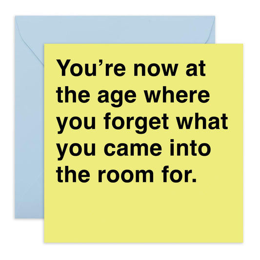 60th Birthday Cards For Men - Funny Husband Birthday Card From Wife - You're Now At The Age Where... - Gifts For Him Her Grandma Grandpa Aunt Uncle - Comes With Stickers By Central 23