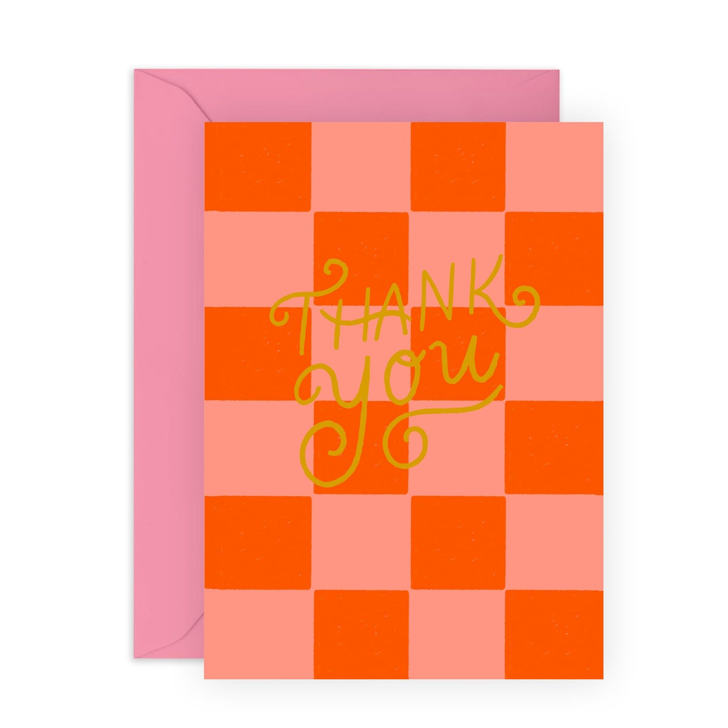 Thank You Greeting Cards - Thank You Check - Appreciation Cards For Mum Wife Sister Nan - Thank You Gifts For Her - Comes With Stickers And Envelope - By Central 23
