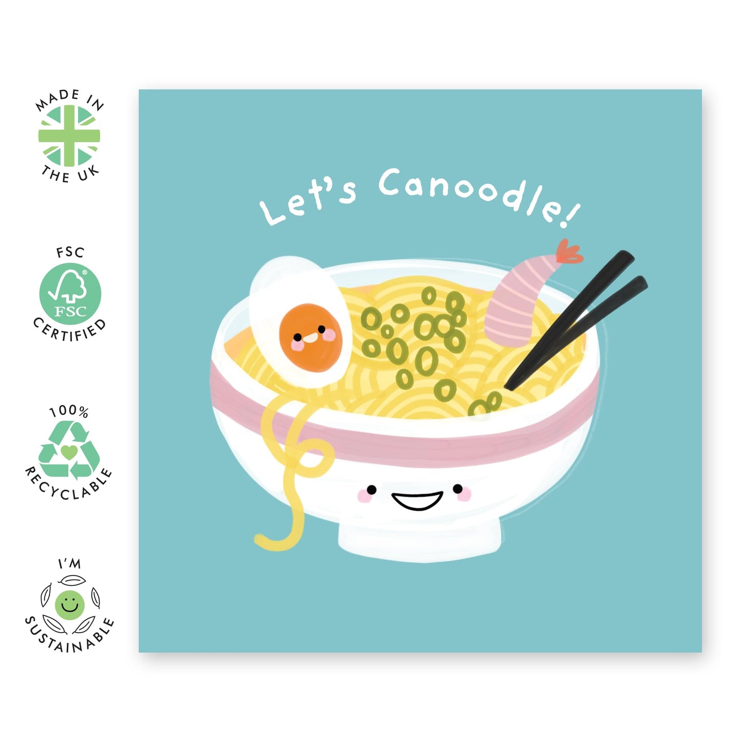 Funny Anniversary Card For Boyfriend Girlfriend - Let's Canoodle - Cheeky Wedding Anniversary Card For Husband Wife - Valentines Day Card For Couples Partner - Comes With Stickers - By Central 23