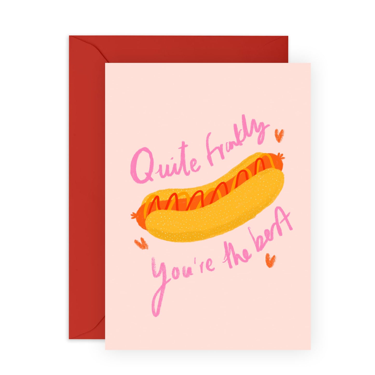 Greeting Card - 'YOU'RE THE BEST' - Perfect for Expressing Heartfelt Appreciation and Gratitude - Ideal for Celebrating and Honoring Someone Special on Any Occasion - Comes With Stickers By Central 23