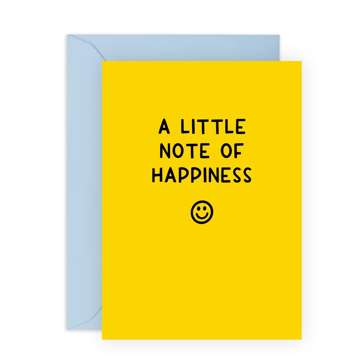 Birthday Card For Adult Men Women - A Little Note Of Happiness - Anniversary Card For Him - For Husband Wife - Valentines Card For Boyfriend Girlfriend Couples - Comes With Fun Stickers By Central 23