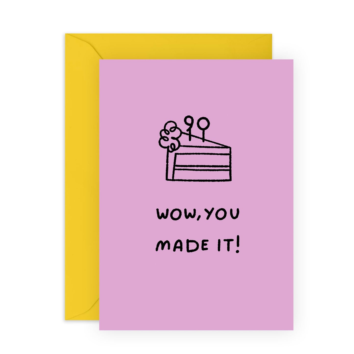 90th Birthday Cards Women - 90 Wow You Made It - Wife Birthday Greeting Card - Animal Birthday Card - Ninetieth Birthday Cards Grandma Grandmother - Comes With Fun Stickers By Central 23