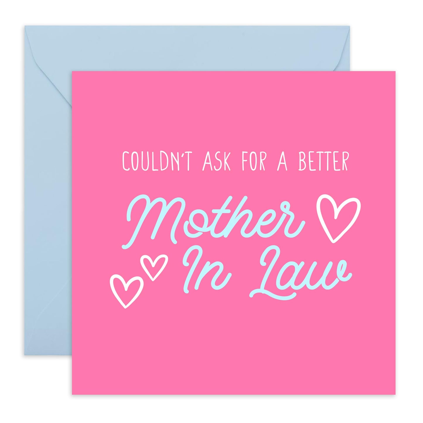 Heartfelt Greeting Card - Mother-in-Law - Gifts for Mum, Mama, Ma, Her, Women from Son In Law or Daughter In Law, Family - Ideal to Birthday, Mothers Day, Any Occasion - Comes With Stickers