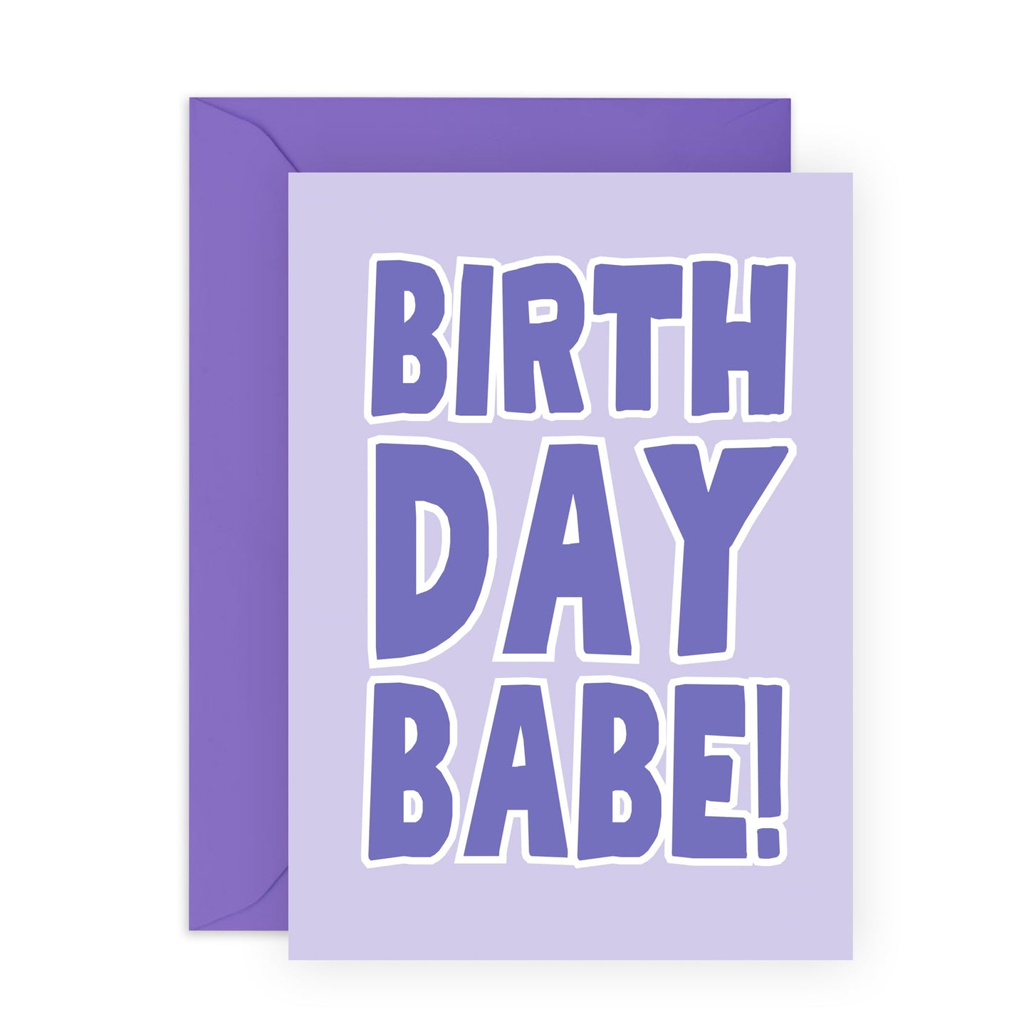 Best Friend Birthday Card For Her - Birthday Babe! - Happy Birthday Greeting Cards For Bestfriend BFF - Friendship Gifts For Women - Comes With Cute Stickers By Central 23