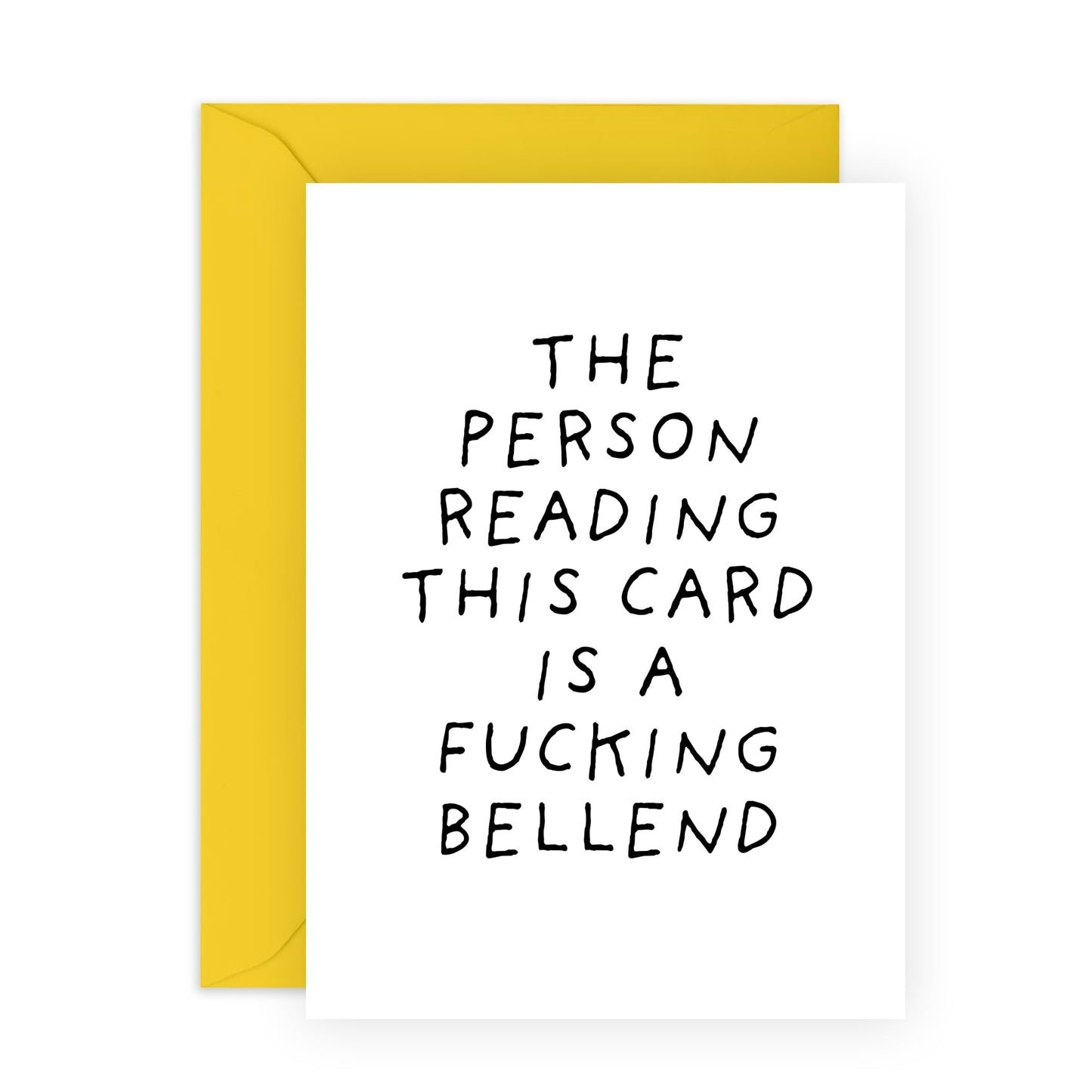 Rude Birthday Cards For Men - F*cking B*llend - Funny Greeting Cards For Son Nephew Cousin - Brother Birthday Cards - Gifts For Him - Comes With Stickers - By Central 23