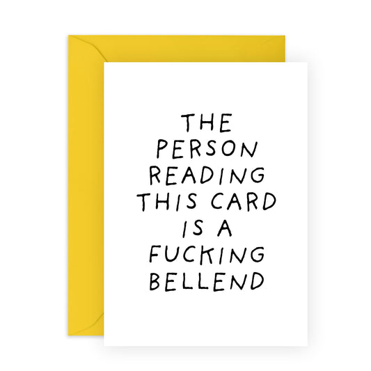 Rude Birthday Cards For Men - F*cking B*llend - Funny Greeting Cards For Son Nephew Cousin - Brother Birthday Cards - Gifts For Him - Comes With Stickers - By Central 23