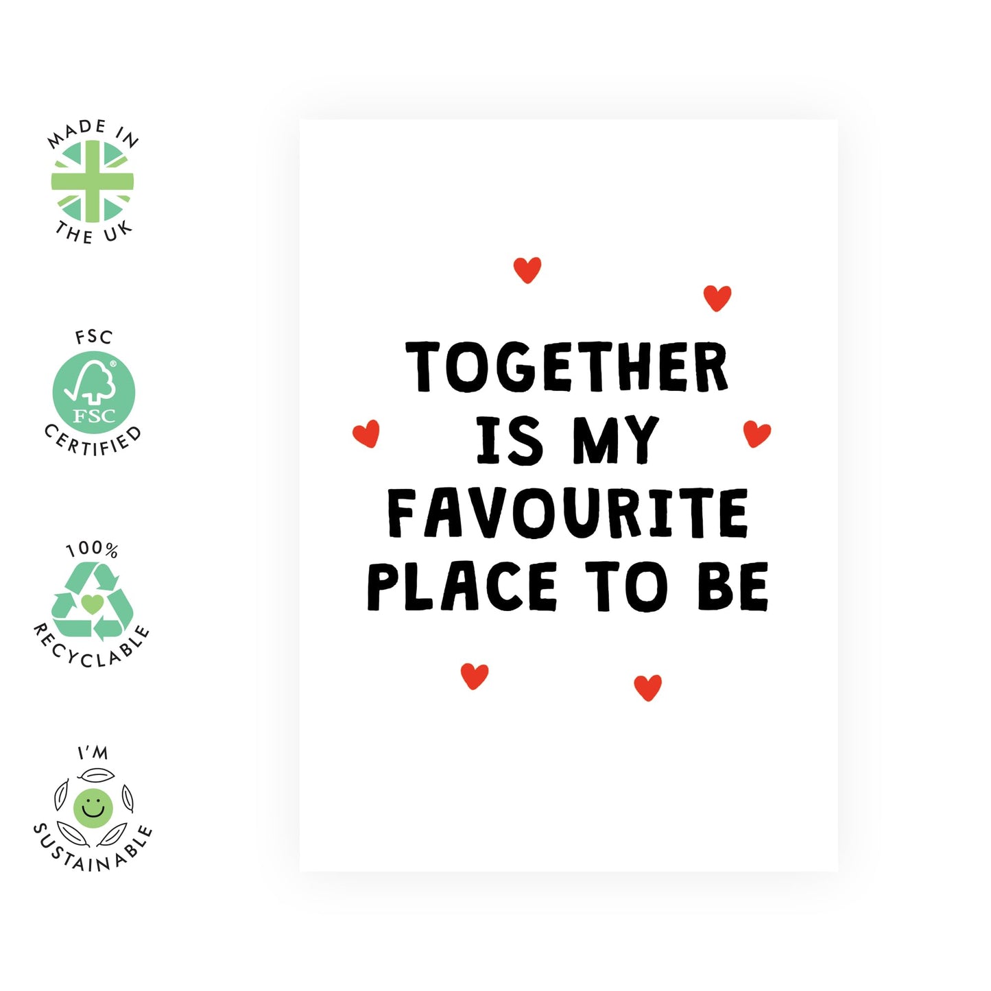 Wedding Anniversary Card For Husband Wife - Romantic I Love You Card For Her - Valentines Day Card - Gifts For Boyfriend Girlfriend - Men Women - Comes With Stickers - By Central 23