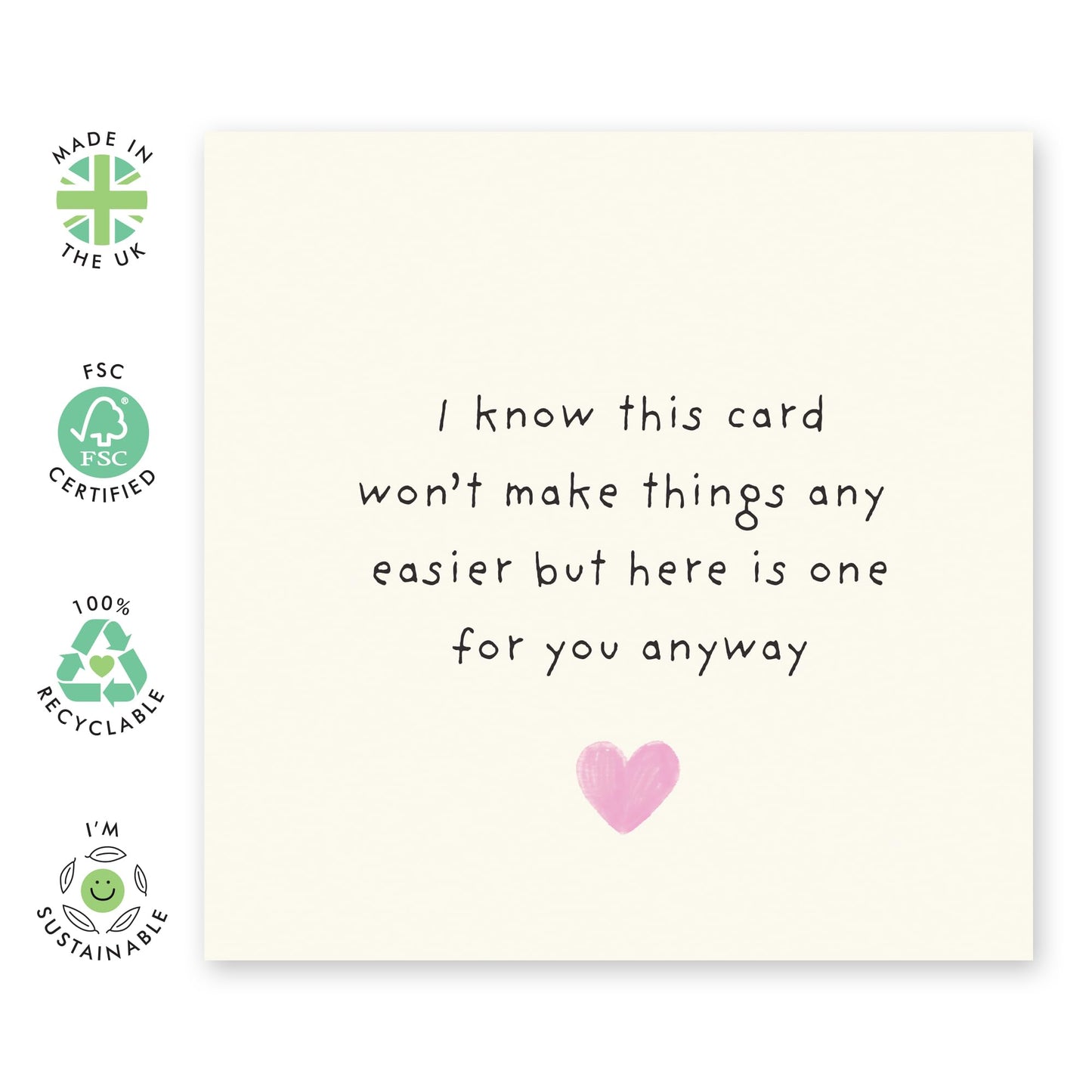Encouragement Cards For Men Women - Thinking Of You Cards With Envelopes - Sweet Heartfelt Words - Get Well Soon Sympathy Gifts - Feel Better Cards For Friends - Comes With Stickers By Central 23