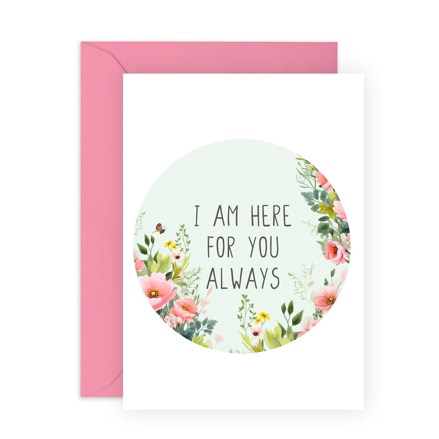 Sympathy Cards With Envelopes - Praying For You Cards - I'm Here For You - Encouragement Cards For Mum Dad Son Daughter - Heartfelt Bereavement Gifts For Friends - Comes With Stickers By Central 23