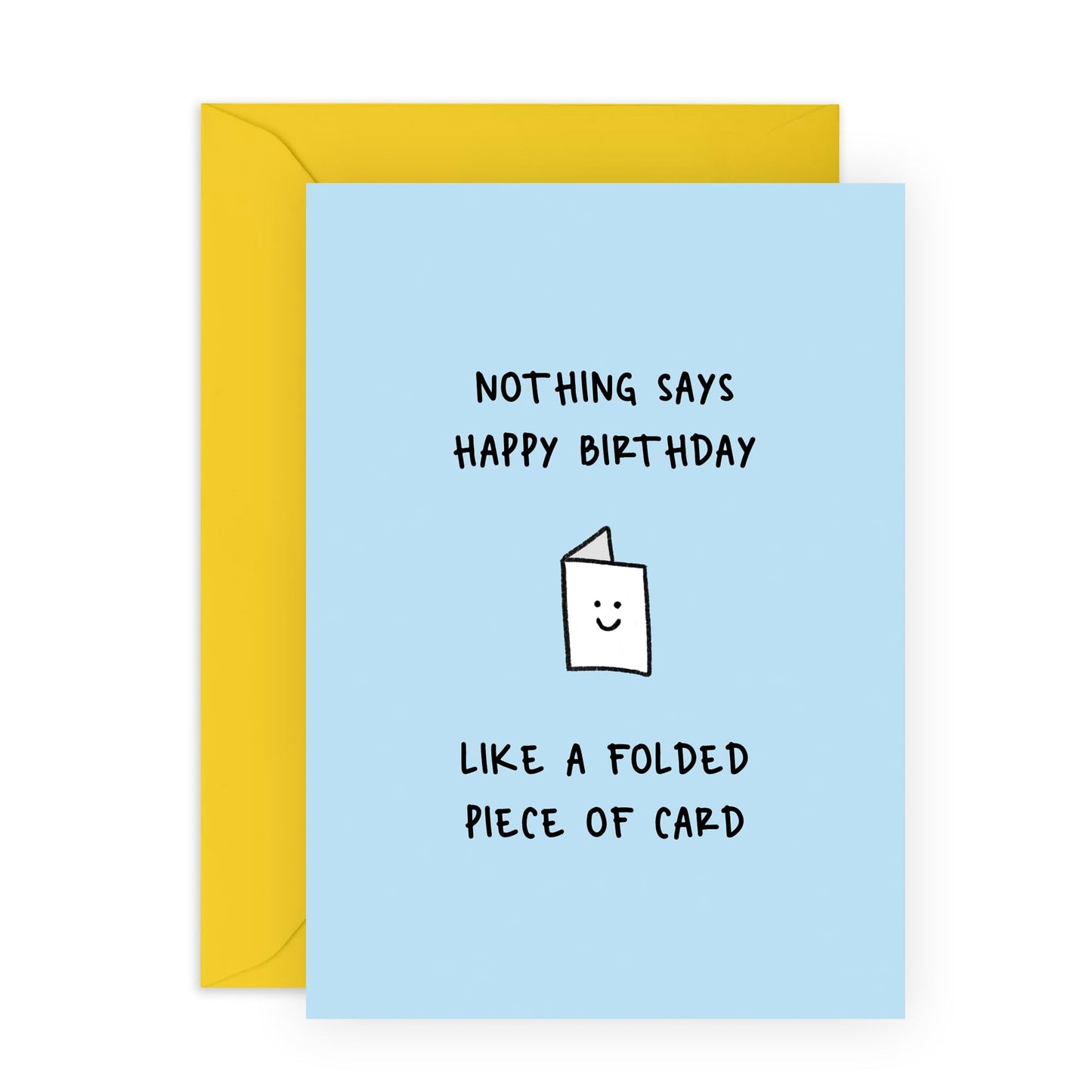 Funny Birthday Card - Folded Piece Of Card - Humorous Birthday Cards For Sister Or Brother - Best Friend Birthday Card - Gift For Mum Dad Nan Grandad - Comes With Stickers - By Central 23