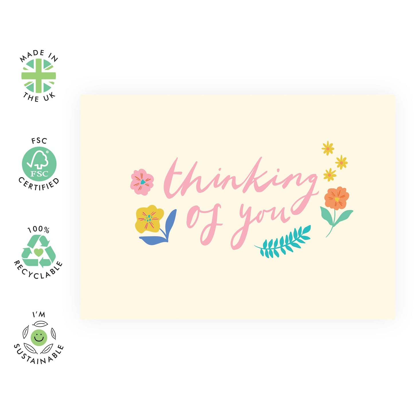 Thinking Of You Cards With Envelopes - Emotional Support Gift For Friends - Get Well Soon Encouragement Cards - Sympathy Greeting Cards - Comes With Fun Stickers By Central 23