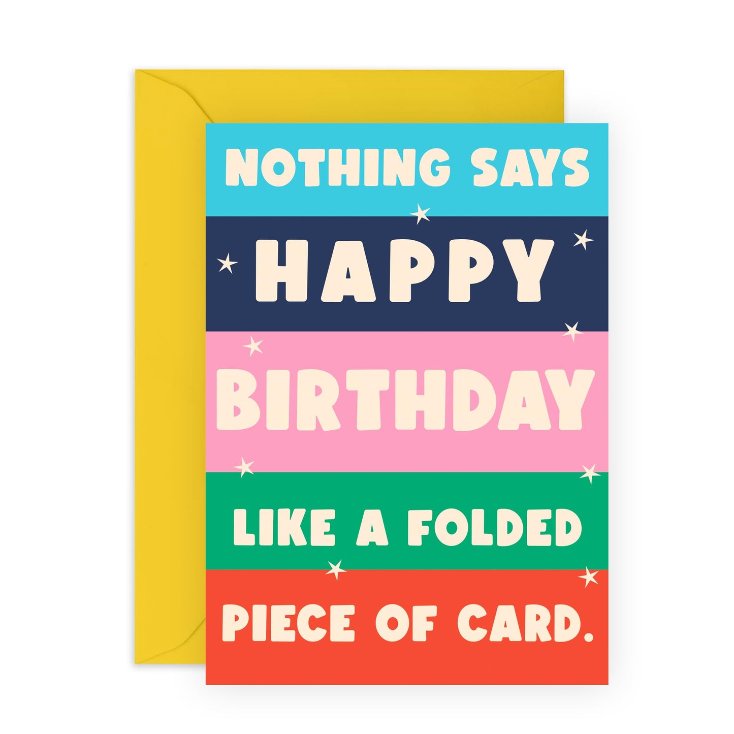 Happy Birthday Card For Her - Folded Piece Of Card - Cheeky Birthday Cards For Men Women - For Brother Sister Mum Dad - Friends Birthday Gifts - Comes With Stickers - By Central 23