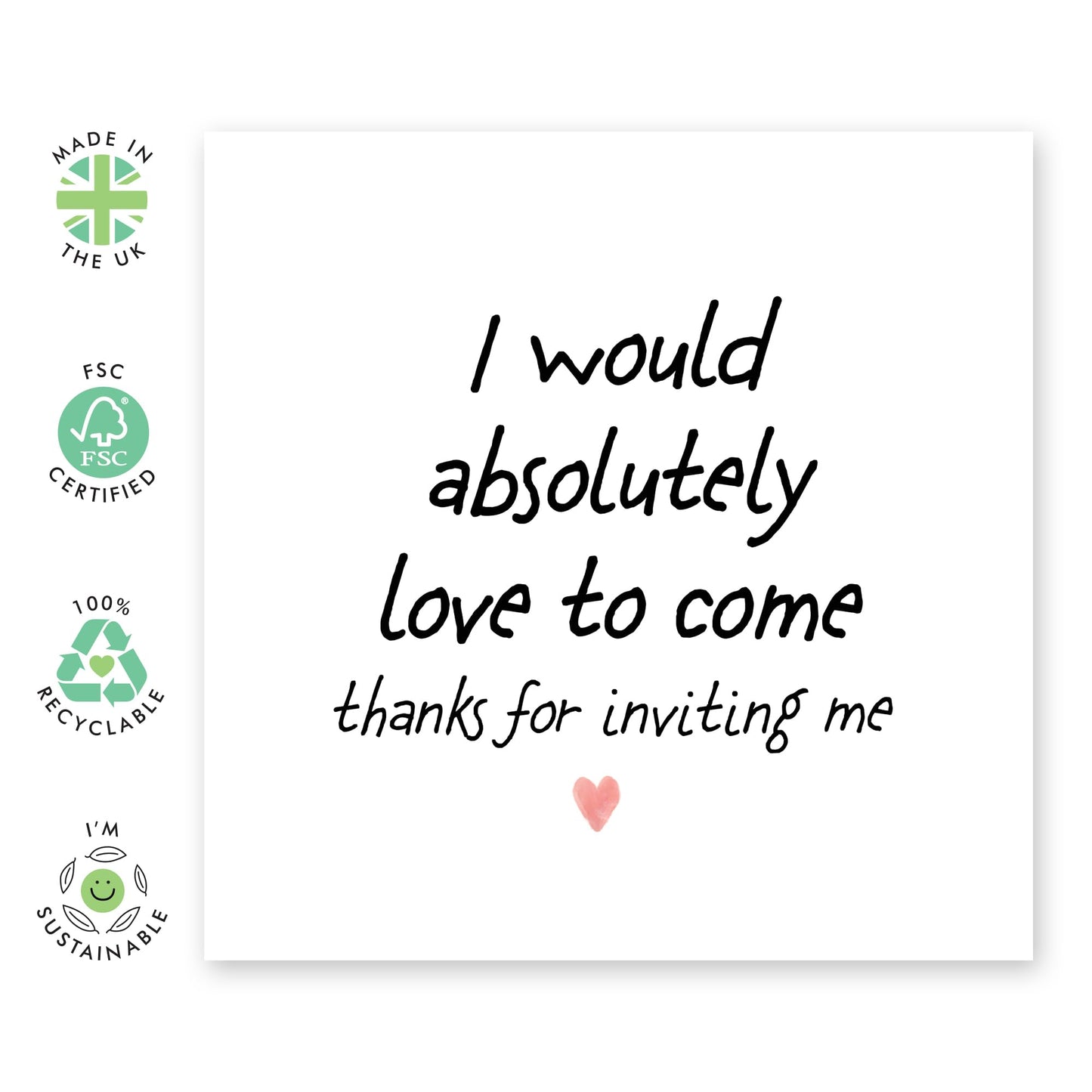 Congratulations Card - Thanks For Inviting Me - Congrats On You New Home Card - Passed Driving Test Card - Affirmation Gifts For Women Him Her - Comes With Stickers By Central 23
