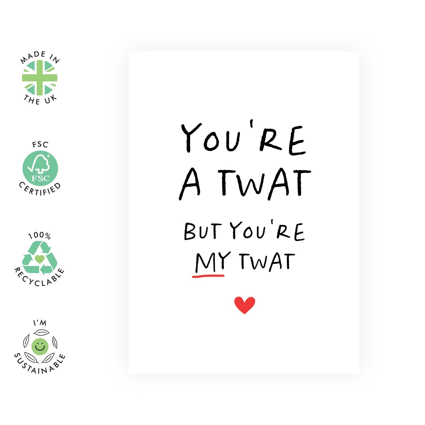Funny Birthday Card For Men - Cheeky Greeting Cards For Women - Rude Birthday Cards For Husband Wife Boyfriend Girlfriend - Offensive Gifts For Him Her - Comes With Stickers - By Central 23