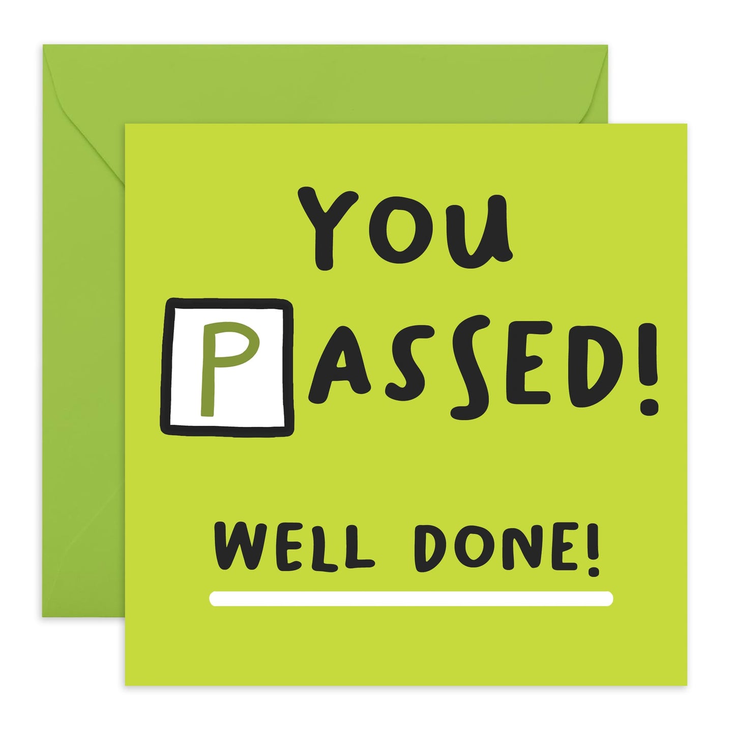 Congratulations Card for New Drivers - 'Well Done You Passed Driving' - Gift for Son, Daughter, Niece, BFF, Best Friend, Cousin, Family, Bestie, Sister, - Vroom - Comes with Fun Stickers
