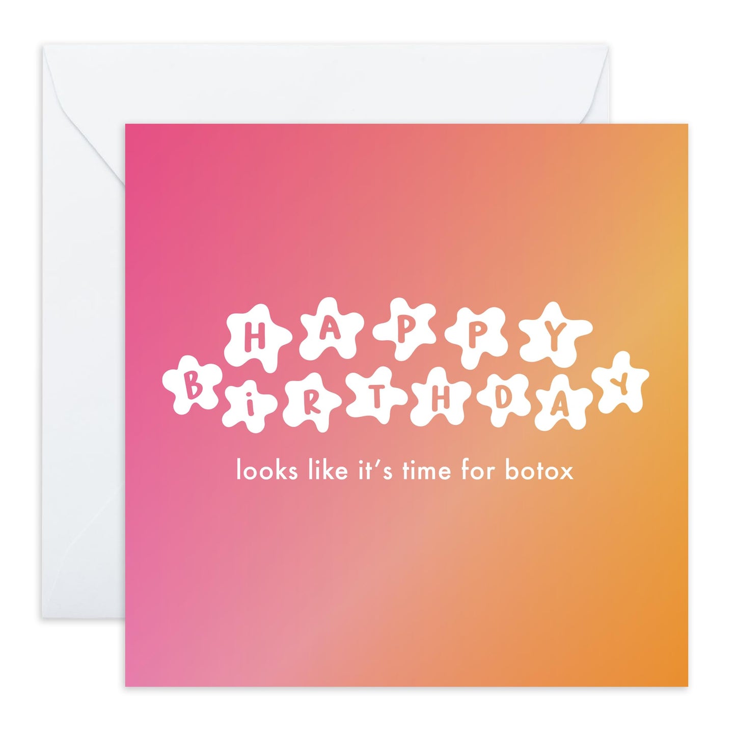 Happy Birthday Cards For Women Hilarious - Time For Botox - Funny Birthday Cards For Friends Sister Aunt Mum Girlfriends - Gifts For Her Them Female Funny - Comes With Fun Stickers By Central 23