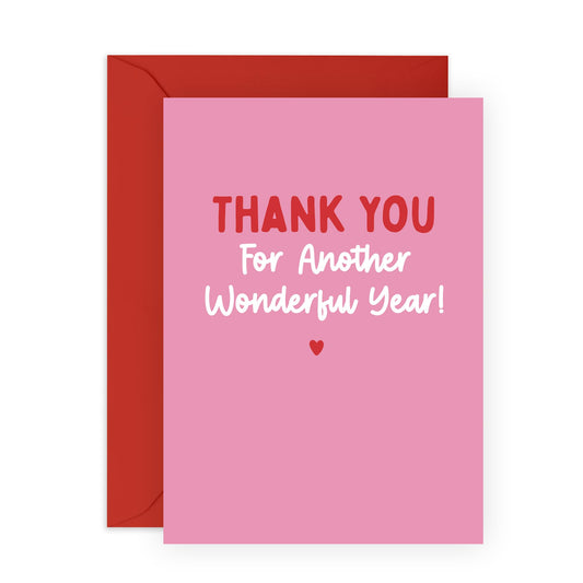 Husband Anniversary Cards - Another Wonderful Year - Anniversary Card For Him Her - Valentines Day Cards - For Wife Boyfriend Girlfriend Partner - Comes With Stickers - By Central 23