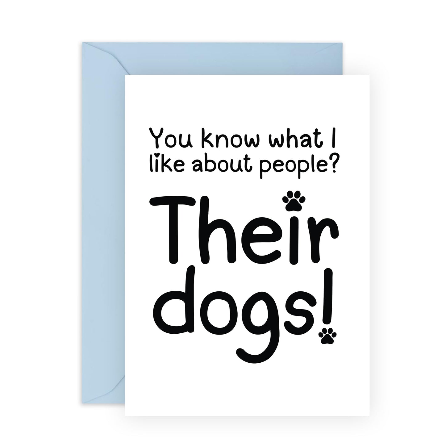 Cute Birthday Card For Pet Owners - 'Like Their Dog' - Gifts for Fur Dad & Mum, Dog Lovers, Besties, Best Friends, BFF, Him, Her, Colleagues, Co-Workers - Animals - Comes with Fun Stickers