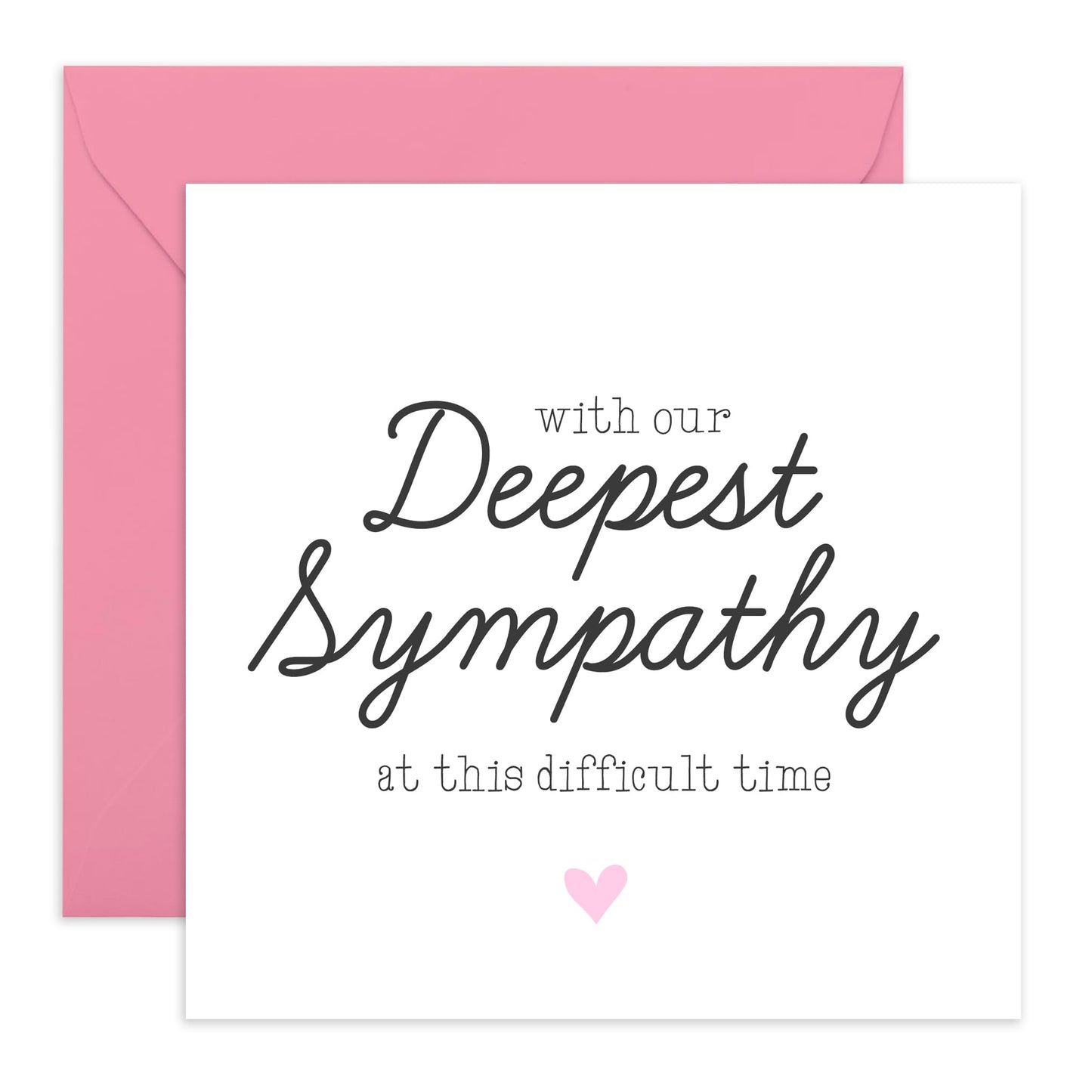 Sympathy Cards With Envelopes - Praying For You Cards - Bereavement Cards Gifts - For Loss Of Loved One Mum Dad - Heartfelt Gifts For Friends Coworker Men Women - Comes With Stickers By Central 23