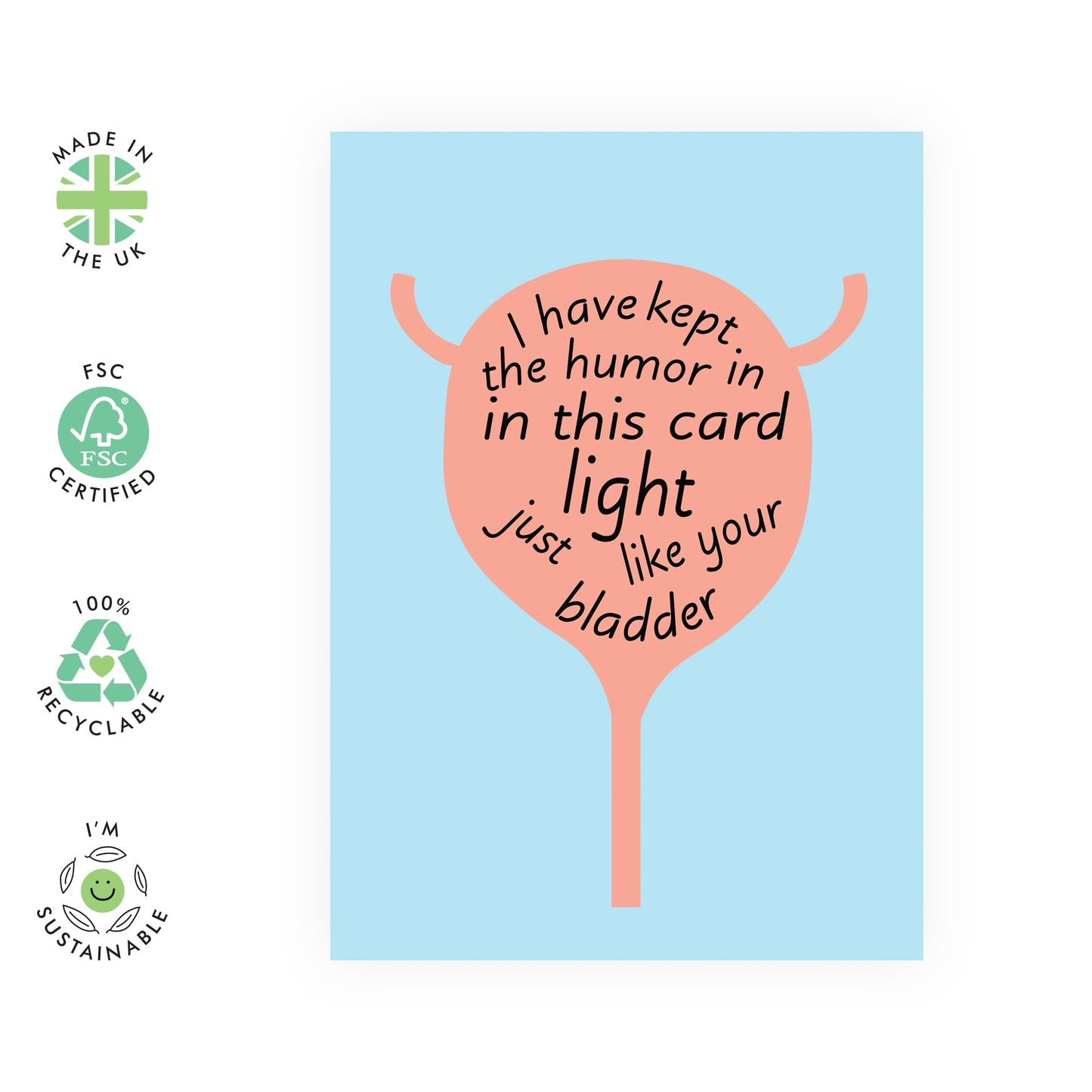Birthday Cards For Mum And Dad - Light Just Like Your Bladder - Humorous Banter - Greeting Cards For Nana Grandad - Gifts For Men Women 50th 60th 70th Birthday - Comes With Stickers - By Central 23