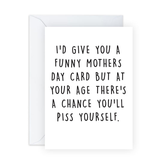 Funny Mother’s Day Card – Cheeky Banter Humour for Mum - Hilarious Gifts for Her, Mummy, Mama, Ma, Wife, Grandma, Nan, In Law, Sister, Her, Women from Son, Daughter, Family - Comes with Stickers
