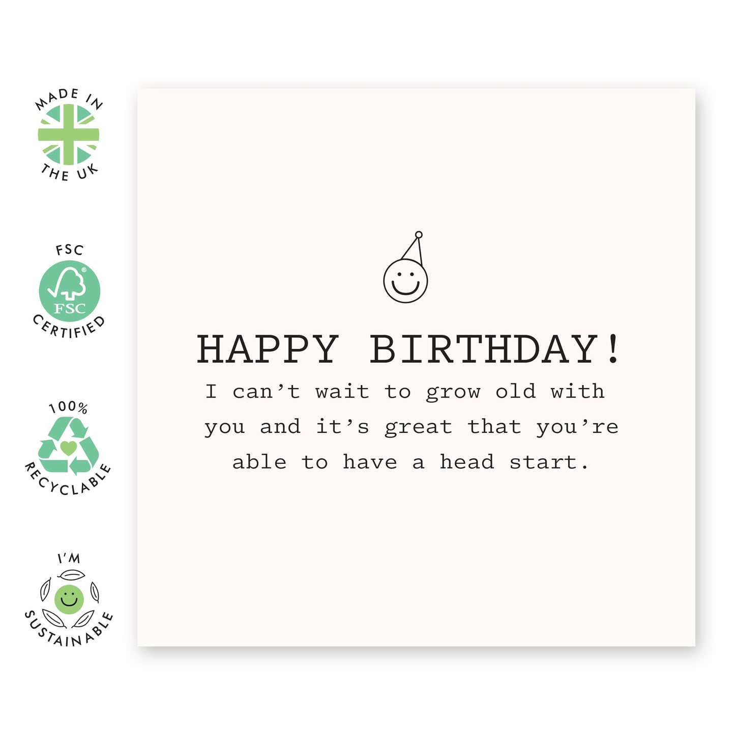 Boyfriend Birthday Card - Funny Birthday Cards For Men Women - Best Friend - Greeting Cards For Husband Partner Couple - Comes With Stickers - By Central 23