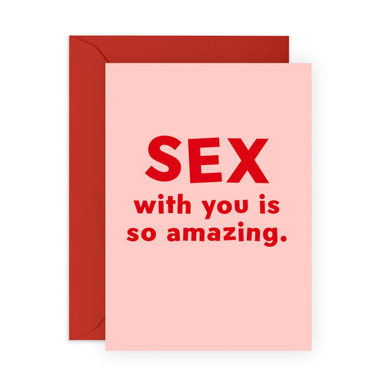 Funny Birthday Card For Men Women Couple Partner - Naughty Birthday Cards For Him - Rude Valentines Day Cards - Anniversary Card For Husband Wife - Comes With Stickers - By Central 23