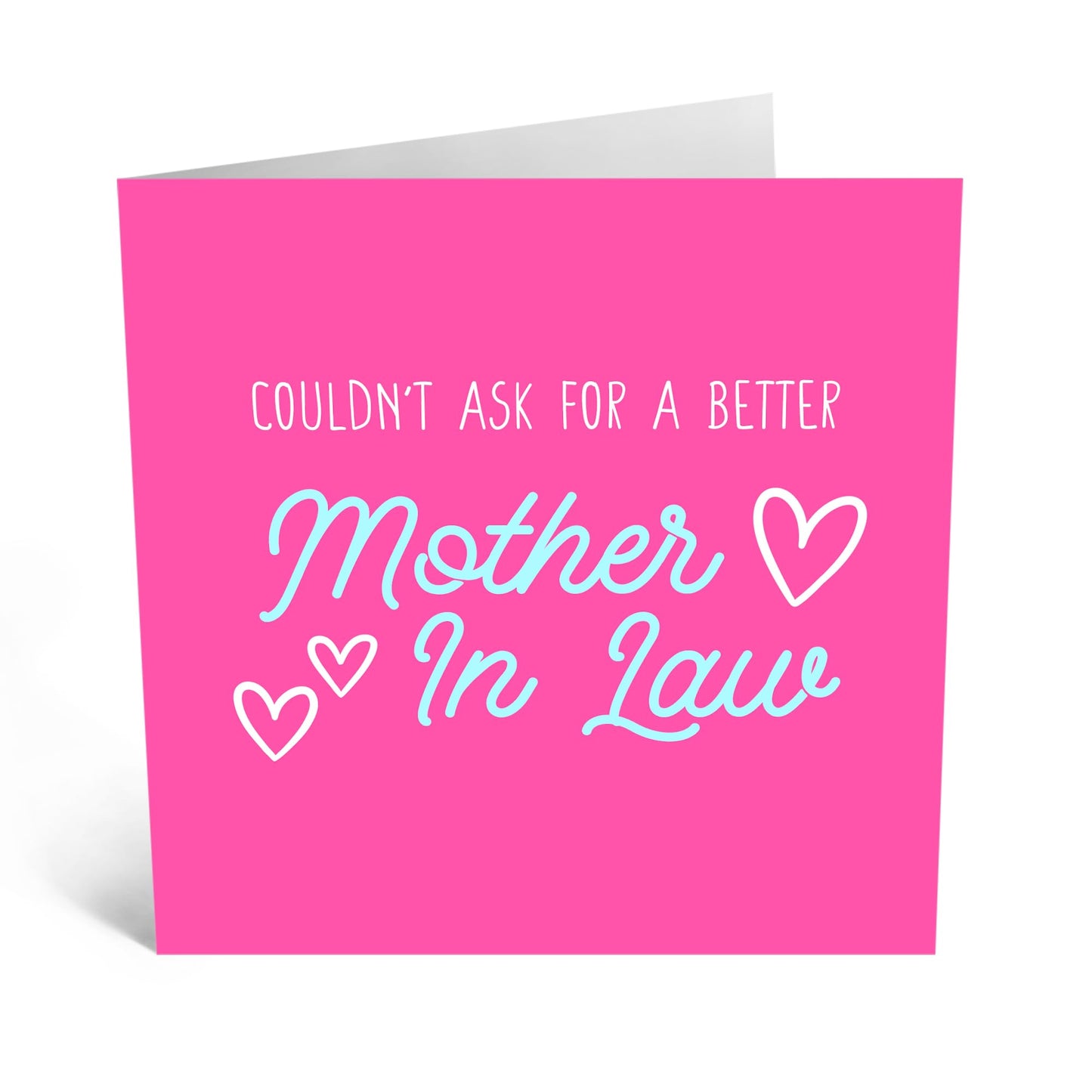 Heartfelt Greeting Card - Mother-in-Law - Gifts for Mum, Mama, Ma, Her, Women from Son In Law or Daughter In Law, Family - Ideal to Birthday, Mothers Day, Any Occasion - Comes With Stickers