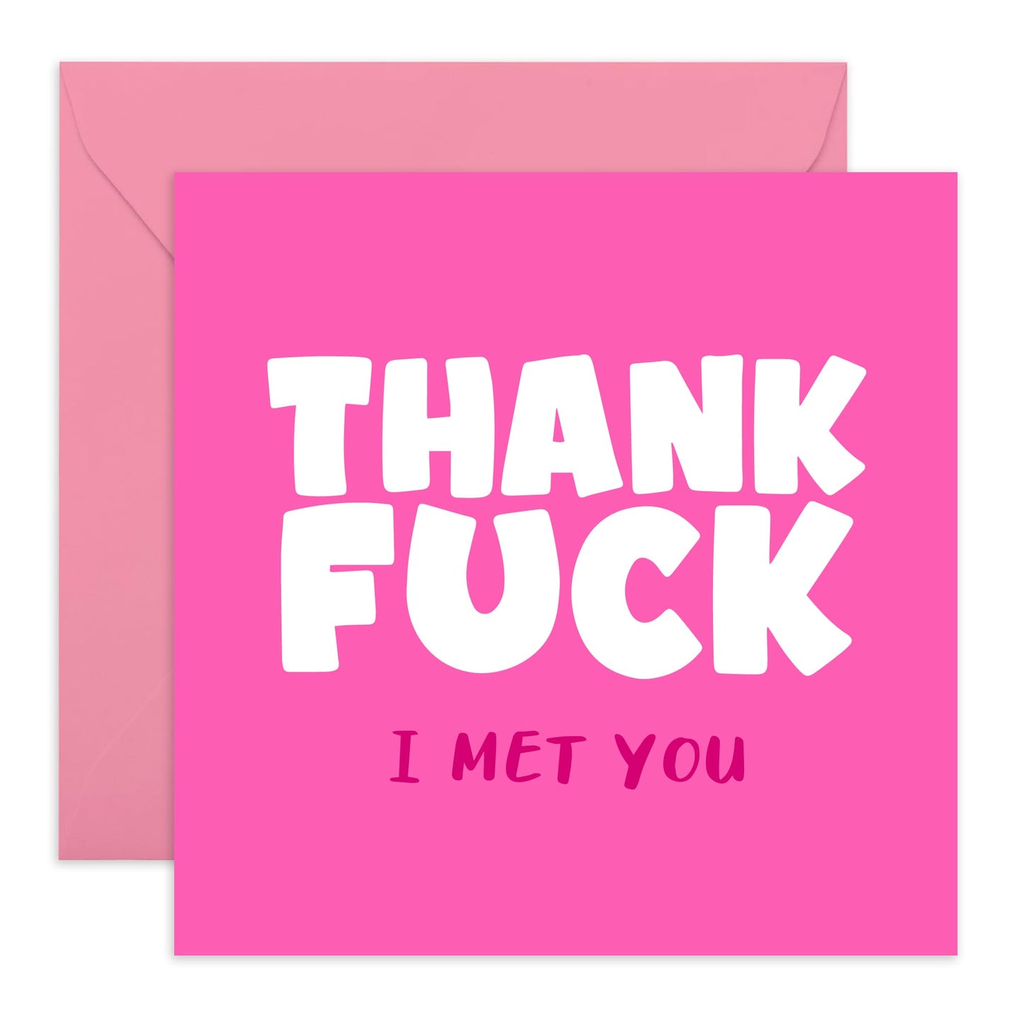 Humorous Thank You Card For Best Friend Appreciation Gratitude - Funny Thank You Cards For Girlfriend Wife Female Friends - Rude Gifts For Women - Comes With Stickers - By Central 23