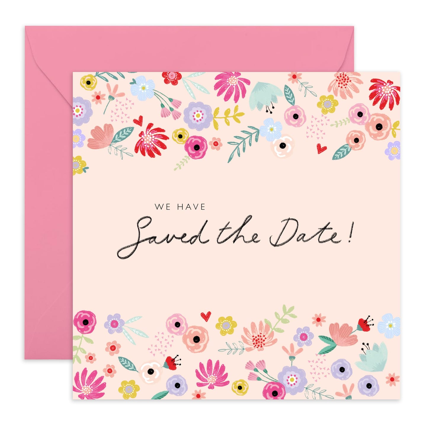 Wedding Reply Card From Guest - We Have Saved The Date - Wedding Invitations Groom Bride - Wedding Acceptance Card - Rsvp Reply Card From Bridesmaid Groomsman - Comes With Fun Stickers By Central 23