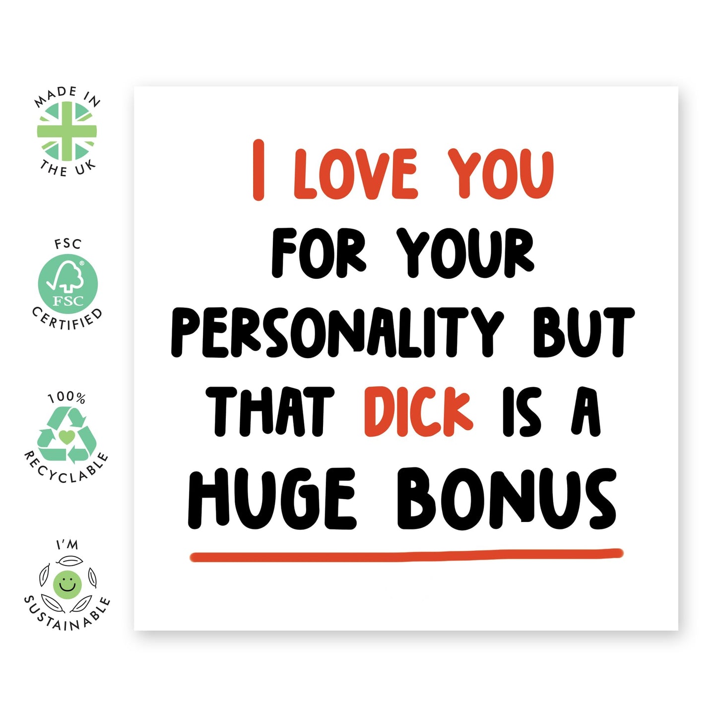 Rude Anniversary Card For Him - Funny Wedding Anniversary Card For Husband - Boyfriend Birthday Card - Naughty Greeting Cards For Couple Partner Fiance - Comes With Stickers - By Central 23