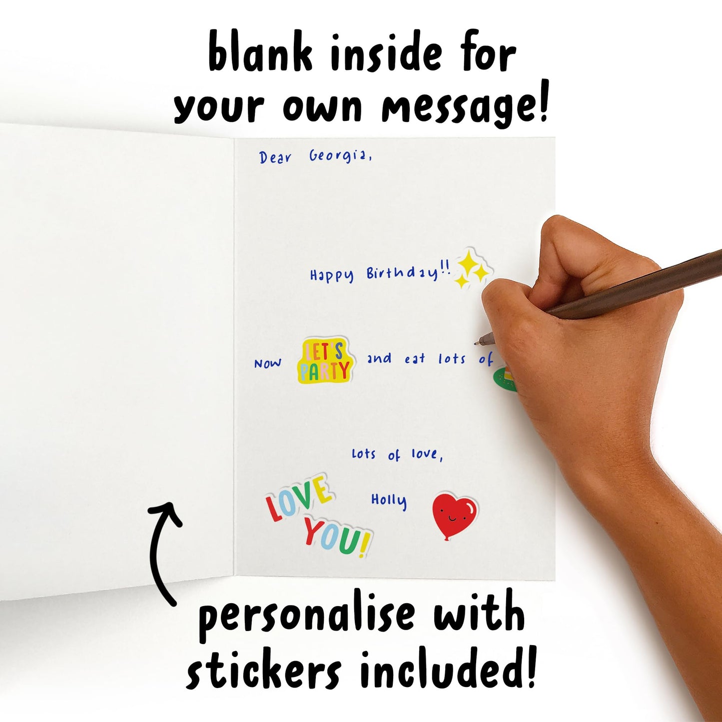 Funny Birthday Card - Trip Over Something - Humorous Birthday Cards For Men Women - For Mum Dad Nan Grandad 50th 60th 70th Birthday - Comes With Stickers - By Central 23